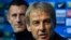 Juergen Klinsmann lors d'une conférence de presse, à Berlin en Allemagne, le 27 novembre 2019.