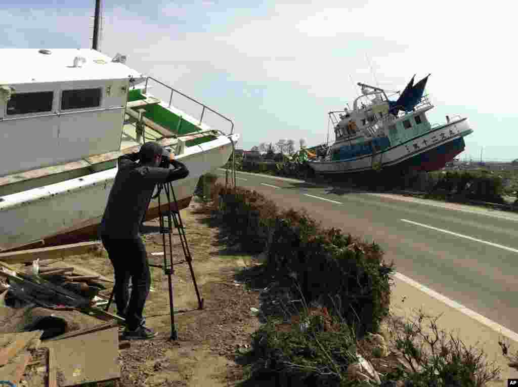 Logistics were difficult for the film crew, given the broken roads, lack of bottled water and energy black outs.