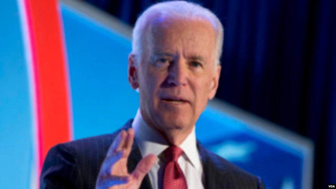 Wapres AS Joe Biden meminta Rusia mematuhi persetujuan untuk meredakan krisis di Ukraina, hari Selasa (22/4).