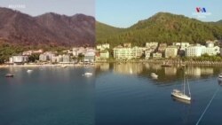 Անօդաչու թռչող սարքերի կադրերը ցույց են տալիս թուրքական անտառածածկ տարածքները՝ անտառային հրդեհներից առաջ և հետո