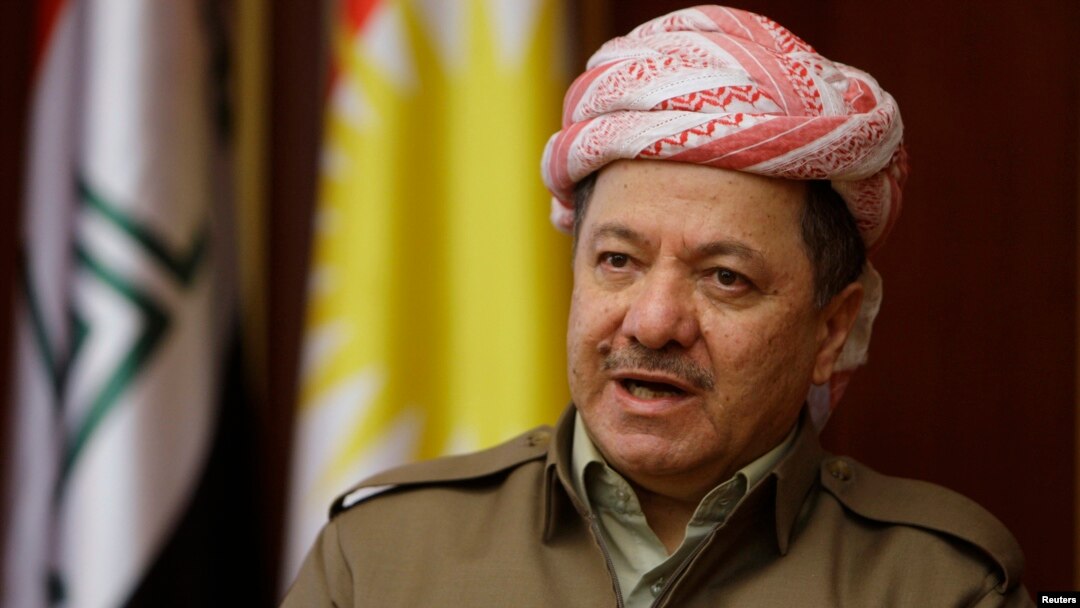 Kurdiston avtonomiyasi rahbari Masud Barzaniy