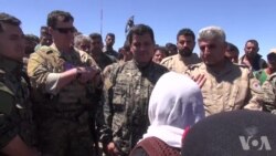 Dayikeke Kurd ji Fermandarê Amerîkî Parastine Dixwazin