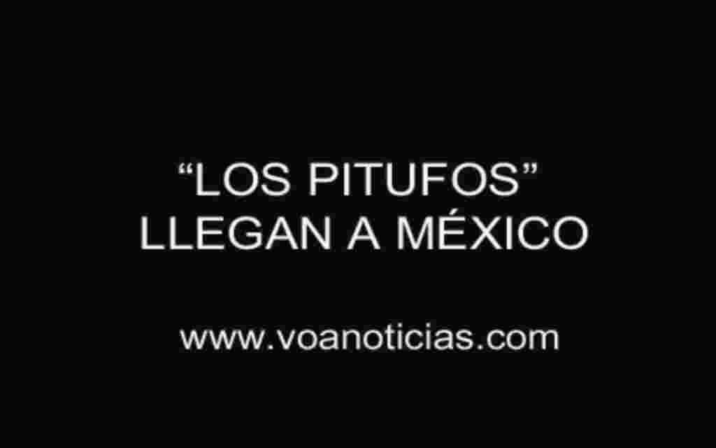 Los pitufos llegan a México