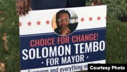 VaSolomon Tembo vari kukwikwidza kuve meya vedhorobha reAllentown mudunhu rePennsylvania muAmerica