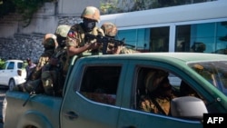 Members of the Armed Forces of Haiti patrol in Petion-Ville, a suburb of Port-au-Prince, Nov. 19, 2024. Police and civilian self-defense groups killed 28 alleged gang members in Port-au-Prince in an overnight operation, authorities said Tuesday.