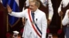 Le président de la République Dominicaine Danilo Medina lors de la cérémonie d’investiture au Congrès national, Saint-Domingue, 16 août 2016. (REUTERS/Ricardo Rojas)