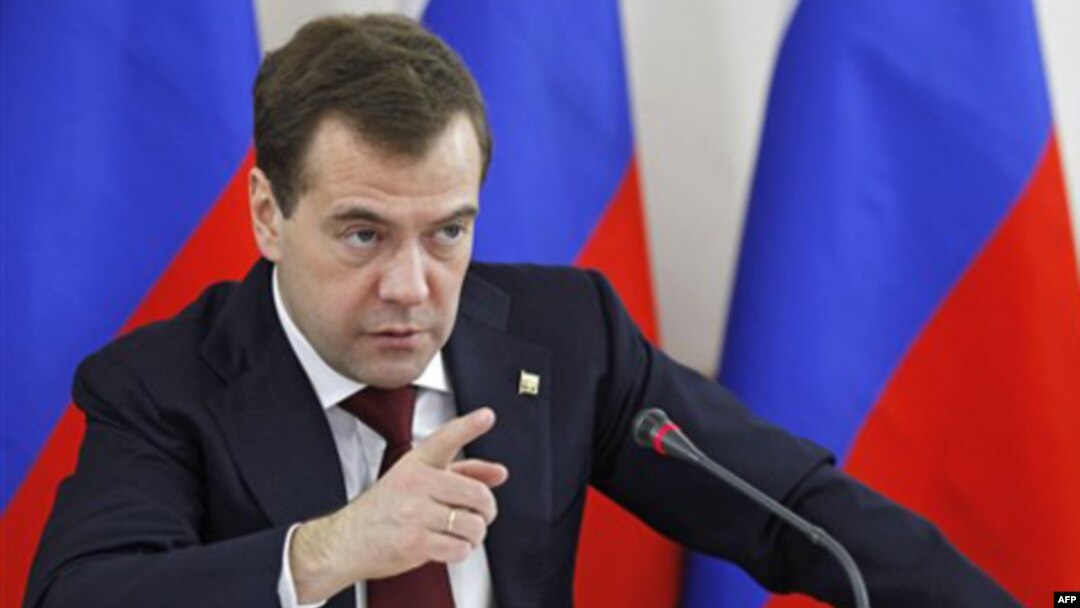 Prezident Dmitriy Medvedev