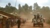 Des soldats marocains de la Monusco patrouillent dans le territoire de Djugu ravagé par la violence, dans la province de l'Ituri, dans l'est de la République démocratique du Congo, le 13 mars 2019.