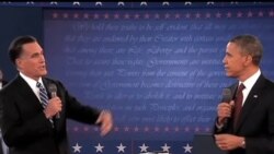 2012-10-22 美國之音視頻新聞: “中國崛起”納入今晚總統辯論議題