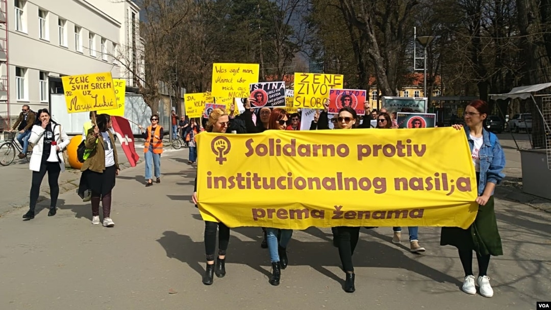 Osmomartovski marš u Banjaluci