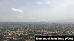 La ville de Bamenda, le 21 juin 2018. (VOA/Emmanuel Jules Ntap)