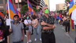 Լոս Անջելեսում հայ համայնքի մասնակցությամբ բողոքի ցույց է տեղի ունեցել Ադրբեջանի հյուպատոսարանի առջեվ