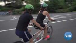 New York Organizes Tandem Biking With The Visually Impaired