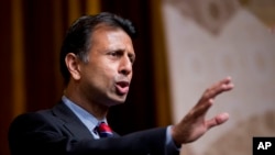 FILE Louisiana Governor Bobby Jindal speaks during the 'Road to Majority 2015' convention in Washington, June 19, 2015.