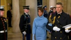 Melania Trump Arrival Inauguration Ceremony