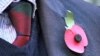 Fields of Paper Poppies Flourish in Britain in Rememberance of Armistice Day