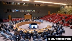 联合国安理会就中东及也门问题召开会议。(2026年2月12日)