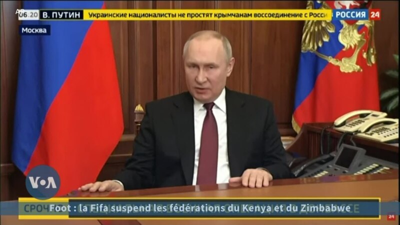 Le Monde Aujourd'hui: invasion en Ukraine