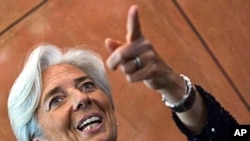 Em frente! Christine Lagarde aponta o caminho que quer seguir.