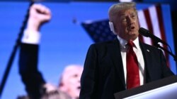 Donald Trump accepts the Republican nomination
