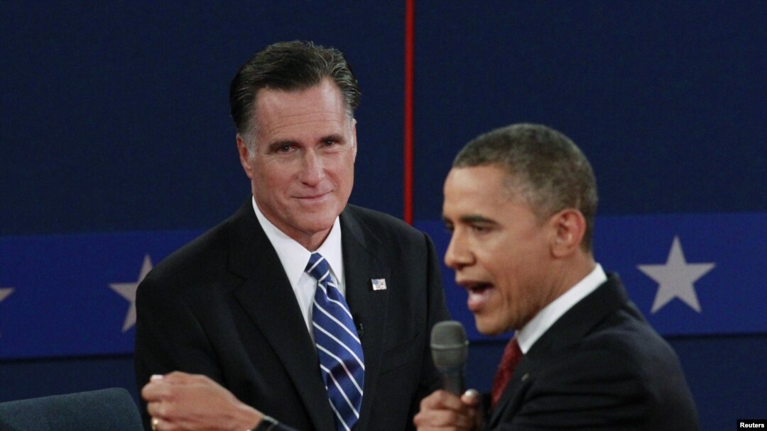 President Barack Obama na bulamatari Mitt Romney, igihe c'impari za politike zigira kabiri