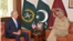 In this photo released by Inter Services Public Relations of Pakistan's military, U.S. peace envoy Zalmay Khalilzad, left, talks with Pakistani Army Chief Gen. Qamar Javed Bajwa during a meeting in Rawalpindi, Pakistan, Dec. 19, 2018. 