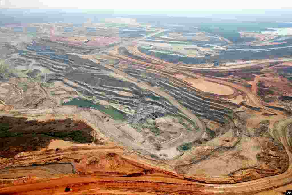 An aerial view of an Equinox copper mine in Lumwana, Zambia, which a Chinese company has expressed interest in buying. (Reuters image)