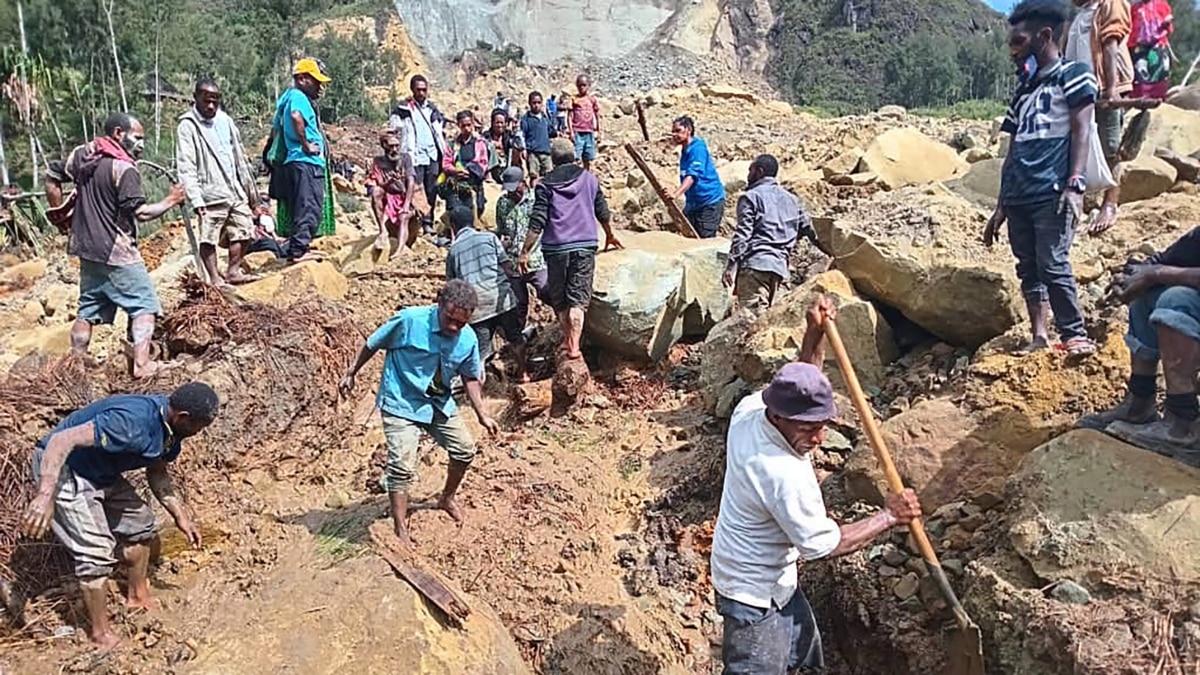 巴布亚新几内亚山体滑坡估酿670人死亡，村民冲突阻碍救援通行