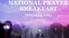 El presidente de Estados Unidos, Joe Biden, habla en el Desayuno Nacional de la Oración en el Capitolio de Washington el 2 de febrero de 2023.
