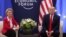 Ông Trump gặp bà Ursula von der Leyen ở Davos, Thụy Sĩ, 21/1/2020. (REUTERS/Jonathan Ernst)