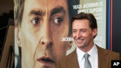 Hugh Jackman menghadiri pemutaran perdana "The Front Runner" di Museum Modern Art, New York, 20 Oktober 2018.