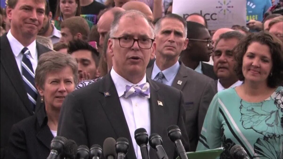 Same Sex Marriage Plaintiff Jim Obergefell Reacts To Supreme Court Ruling 