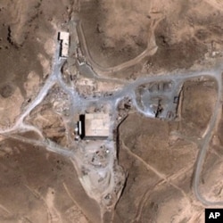 북한 핵 기술을 사용한 것으로 추정되는 시리아 핵시설 (DigitalGlobe 위성사진)