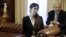 FILE - Nadia Murad Basee Taha, a 21-year-old Iraqi woman of the Yazidi faith who was abducted and held by the Islamic State for three months, meets with Greek President Prokopis Pavlopoulos (not pictured) at the Presidential Palace in Athens, Greece, Dec.