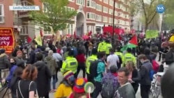 Londra'da 1 Mayıs Yürüyüşü