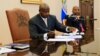 Uganda President Yoweri Museveni signs an anti-homosexual bill into law at the state house in Entebbe, 36 km (22 miles) south west of capital Kampala February 24, 2014. Museveni signed into law on Monday an anti-gay bill that toughens already strict legis