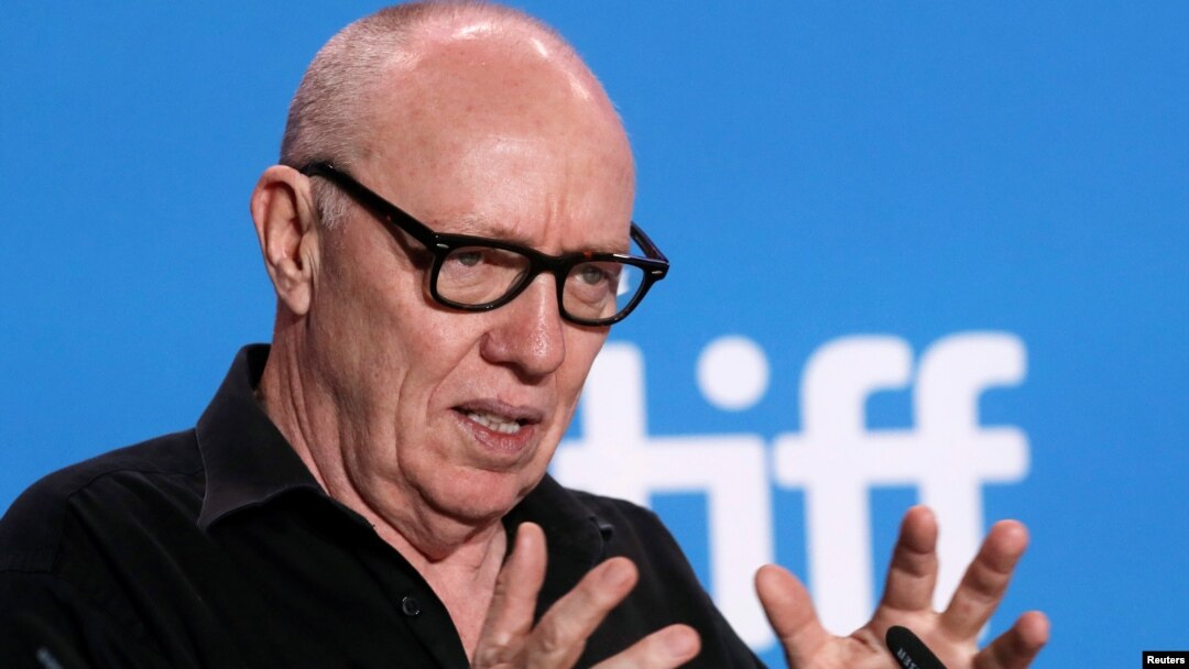 Director Terry George attends a press conference to promote the film The Promise at TIFF the Toronto International Film Festival in Toronto, Sept. 12, 2016. 