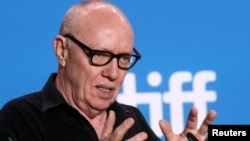Director Terry George attends a press conference to promote the film The Promise at TIFF the Toronto International Film Festival in Toronto, Sept. 12, 2016. 