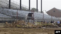 ინდიანაში ქარიშხალმა სცენა დაანგრია