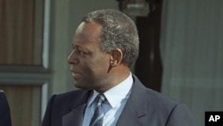 José Eduardo dos Santos, président de l'Angola