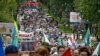 러시아 하바롭스크서 두 달 째 대규모 시위 