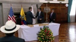 Usaid y Ecuador firman memorándum de entendimiento