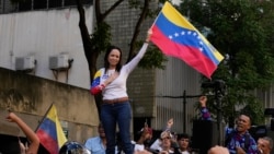 María Corina Machado es detenida tras ser interceptada al salir de protesta contra Maduro