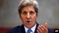 FILE - U.S. Secretary of State John Kerry.