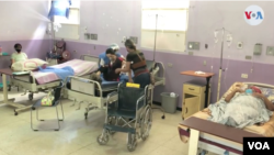 Pacientes en hospital venezolana. Caracas, Venezuela. Foto: captura de video