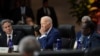 U.S. President Joe Biden attends a roundtable discussion at the U.S.-Africa Leaders Summit in Washington, Dec. 15, 2022.
