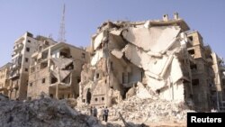 Sirijski grad Alepo pretrpeo je teška razaranja u borbama između vladinih snaga i pobunjenika