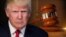 Donald Trump - gavel