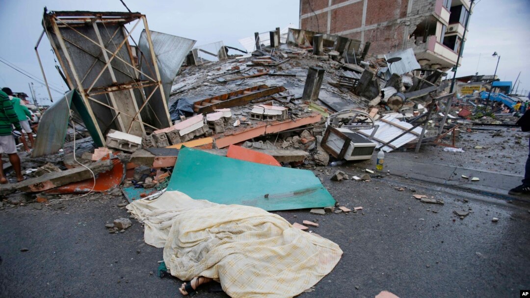 Gempa bumi di Ekuador (Foto: dok.)