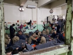 Prisoners from 50 countries are still held in Syria, despite local authorities' repeated calls for the international community to repatriate their nationals, Feb. 16, 2020 in Hasseka, Syria. (Heather Murdock/VOA)